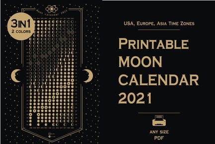 Printable 2021 Moon phases calendar B8ede310