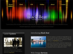 BLACK BEAT FREE CSS TEMPLATE Black-12