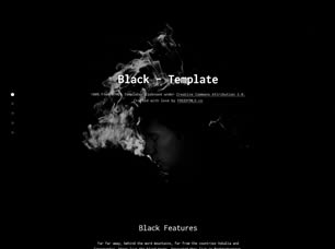 BLACK FREE CSS TEMPLATE Black10