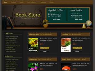 BOOK STORE FREE CSS TEMPLATE Book-s10