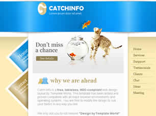 CATCH INFO FREE CSS TEMPLATE Catch-10