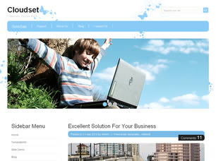 CLOUDSET FREE CSS TEMPLATE Clouds10