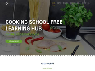 COOKING SCHOOL FREE CSS TEMPLATE Cookin10