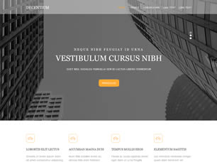 DECENTIUM FREE CSS TEMPLATE Decent10