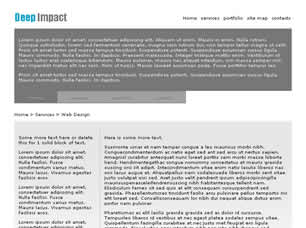 DEEP IMPACT FREE CSS TEMPLATE Deep-i10