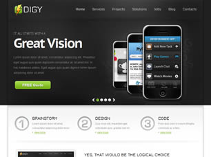 DIGY FREE CSS TEMPLATE Digy10