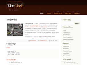 ELITECIRCLE 1.0 FREE CSS TEMPLATE Elitec10