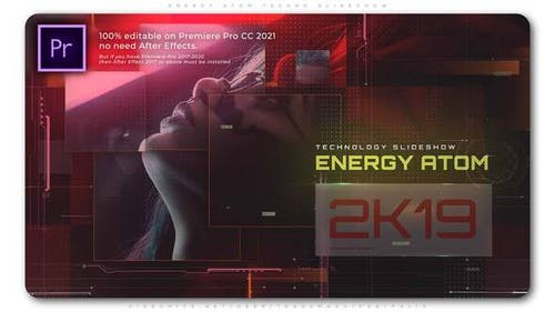 Energy Atom Techno Slideshow Energy12