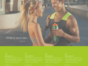 FITNESS FREE CSS TEMPLATE Fitnes14