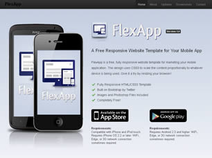 FLEXAPP FREE CSS TEMPLATE Flexap10