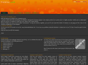 FLUIDITY.COM FREE CSS TEMPLATE Fluidi10