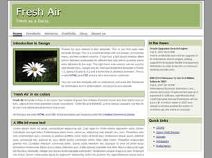 FRESH AIR FREE CSS TEMPLATE Fresh-14