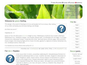 GREEN FEELING FREE CSS TEMPLATE Green-22