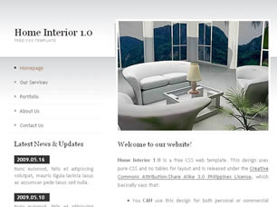 HOME INTERIOR 1.0 FREE CSS TEMPLATE Home-i10