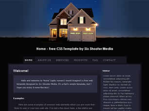 HOME FREE CSS TEMPLATE Home110