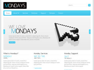 MONDAYS FREE CSS TEMPLATE Monday10