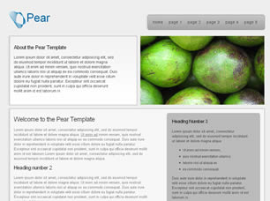 PEAR FREE CSS TEMPLATE Pear10