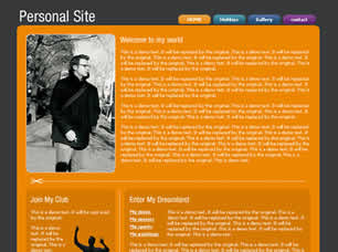 PERSONAL SITE FREE CSS TEMPLATE Person11