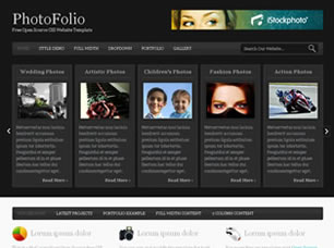 PHOTOFOLIO FREE CSS TEMPLATE Photof10