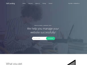 SOFT LANDING FREE CSS TEMPLATE Soft-l10