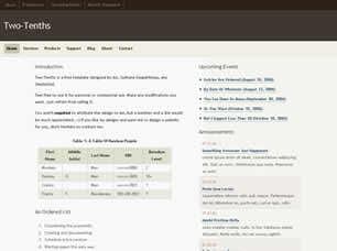 TWO-TENTHS FREE CSS TEMPLATE Two-te10