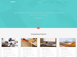 VALET FREE CSS TEMPLATE Valet10