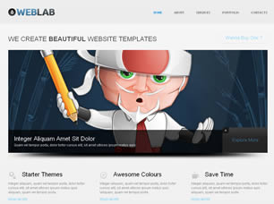 WEBLAB FREE CSS TEMPLATE Weblab10