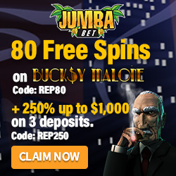 Jumba Bet Casino 55 Free Spins No Deposit plus 156% up to $1560 April 2020 Jb-buc10