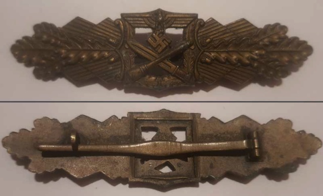 Souvenirs de guerre 2eme DB : Insignes allemands NSKK et Vichy Clot_i19