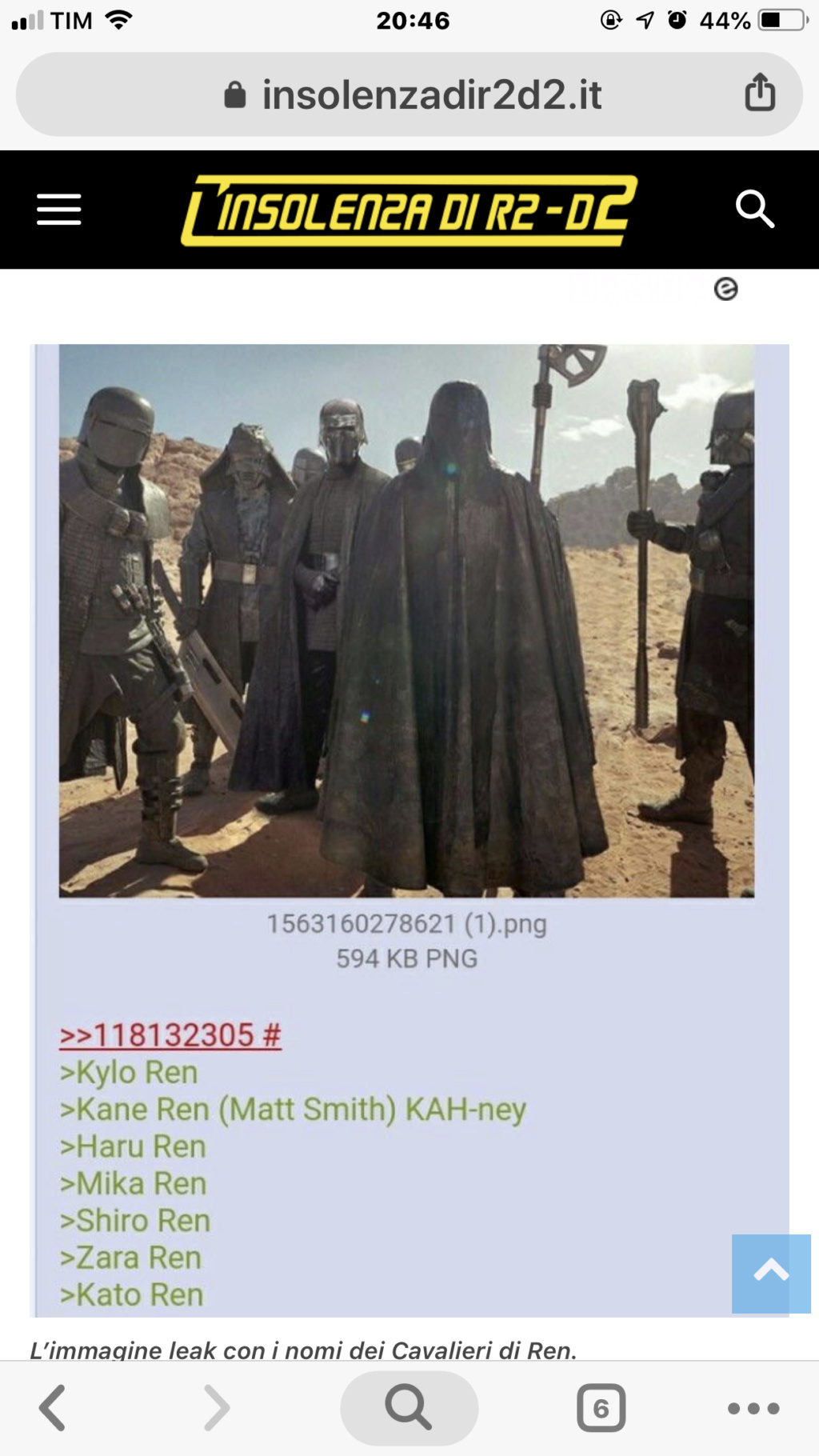 Episode IX: Spoilers and Rumors - Page 41 80b21510