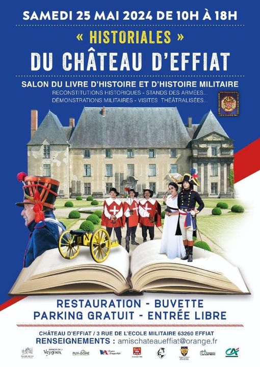 Salon du Livre d'Histoire et Histoire Militaire Effiat prés de Riom (63) 25 Mai Effiat10