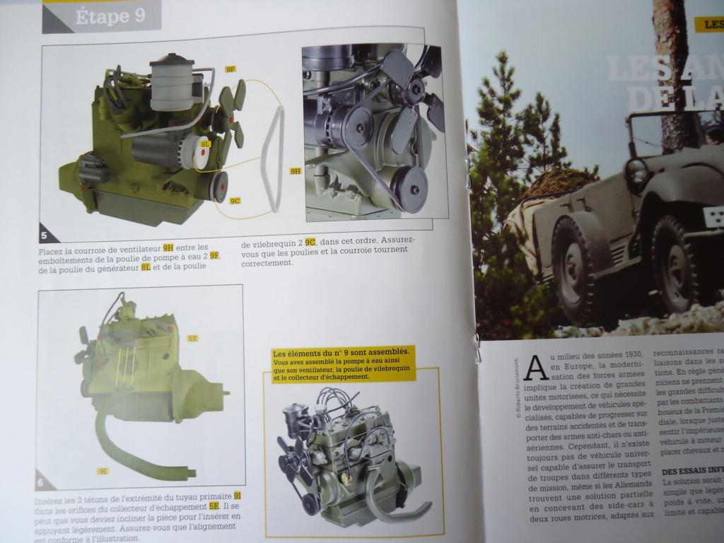 Jeep Willys MB au 1/8ème. Collection Hachette.Par Dan le Cévenol - Page 2 Dsc01068