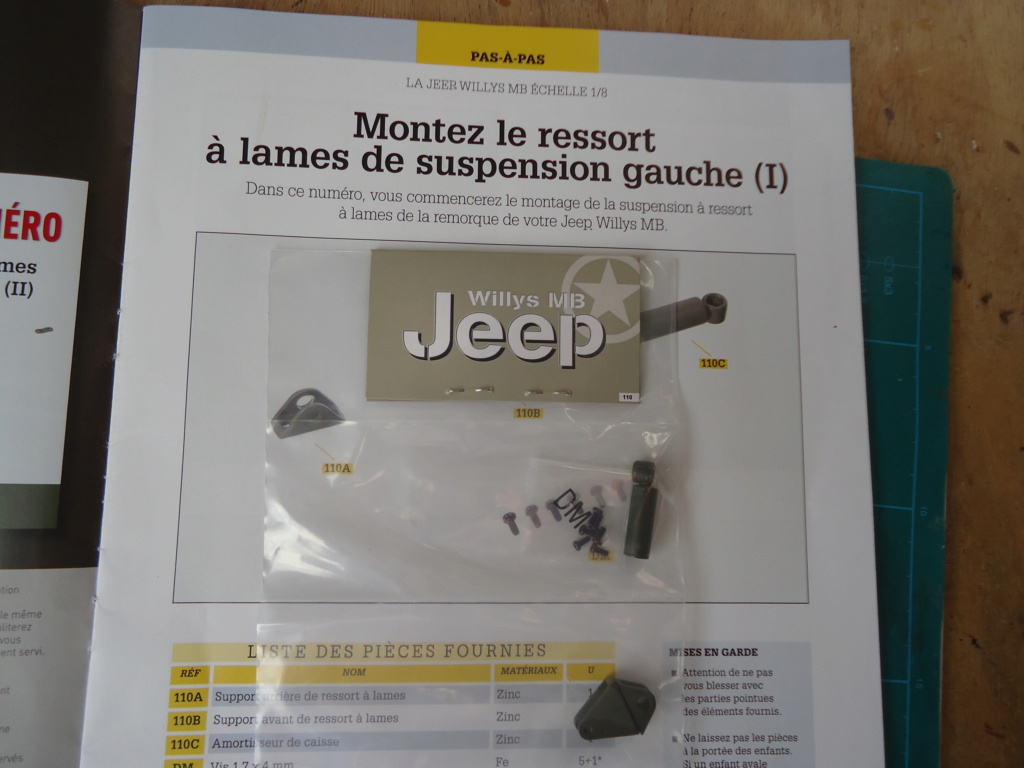 Jeep Willys - 1/8ème - Ed. Hachette - Construction par Glénans (Partie 2) - Page 9 Dsc01104