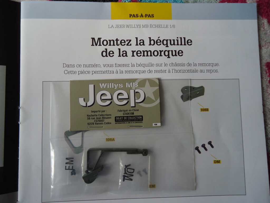 Jeep Willys MB au 1/8ème. Collection Hachette.Par Dan le Cévenol - Page 9 Dsc01561