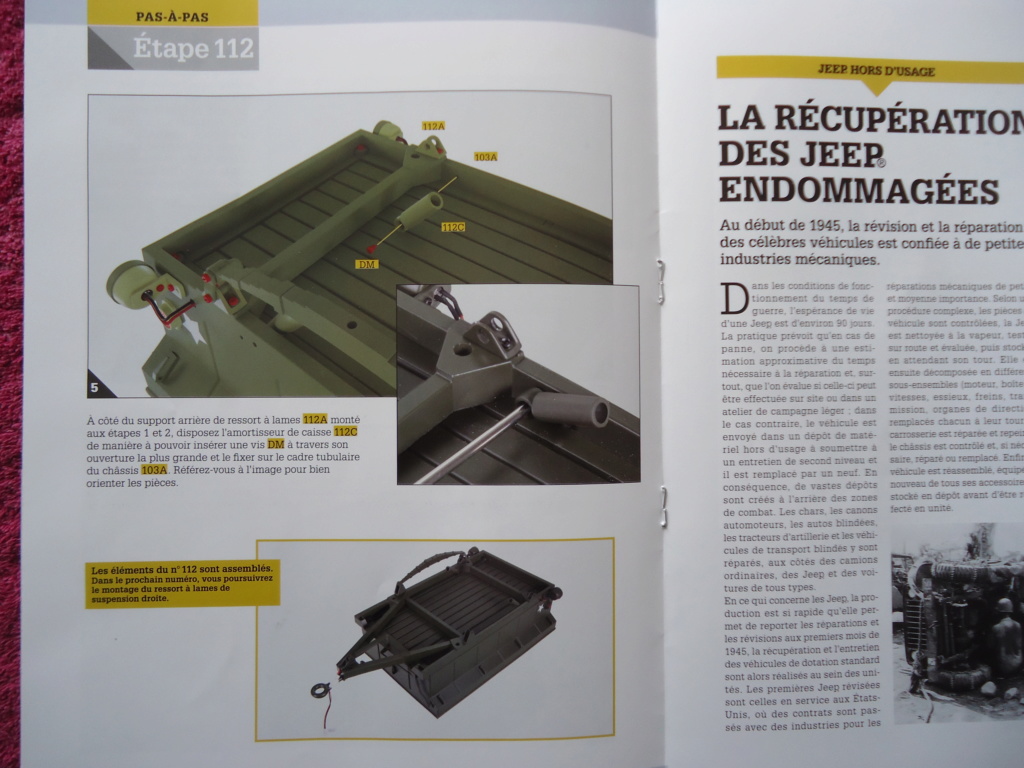 Jeep Willys - 1/8ème - Ed. Hachette - Construction par Glénans (Partie 2) - Page 9 Dsc01643