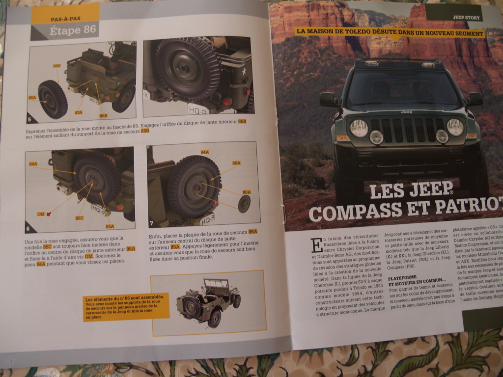 Jeep Willys - 1/8ème - Ed. Hachette - Construction par Glénans (Partie 1) - Page 38 P1011551
