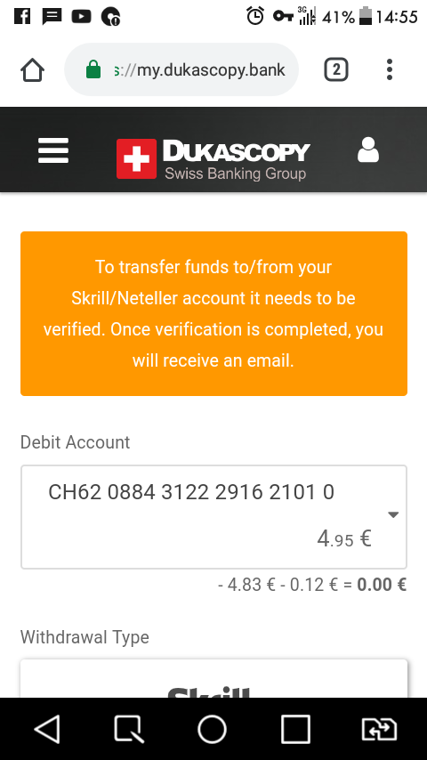 Dukascopy Bank SA 4.88 EUR za weryfikację i otwarcie konta expresowa wypłata na skrill - Page 2 Screen32