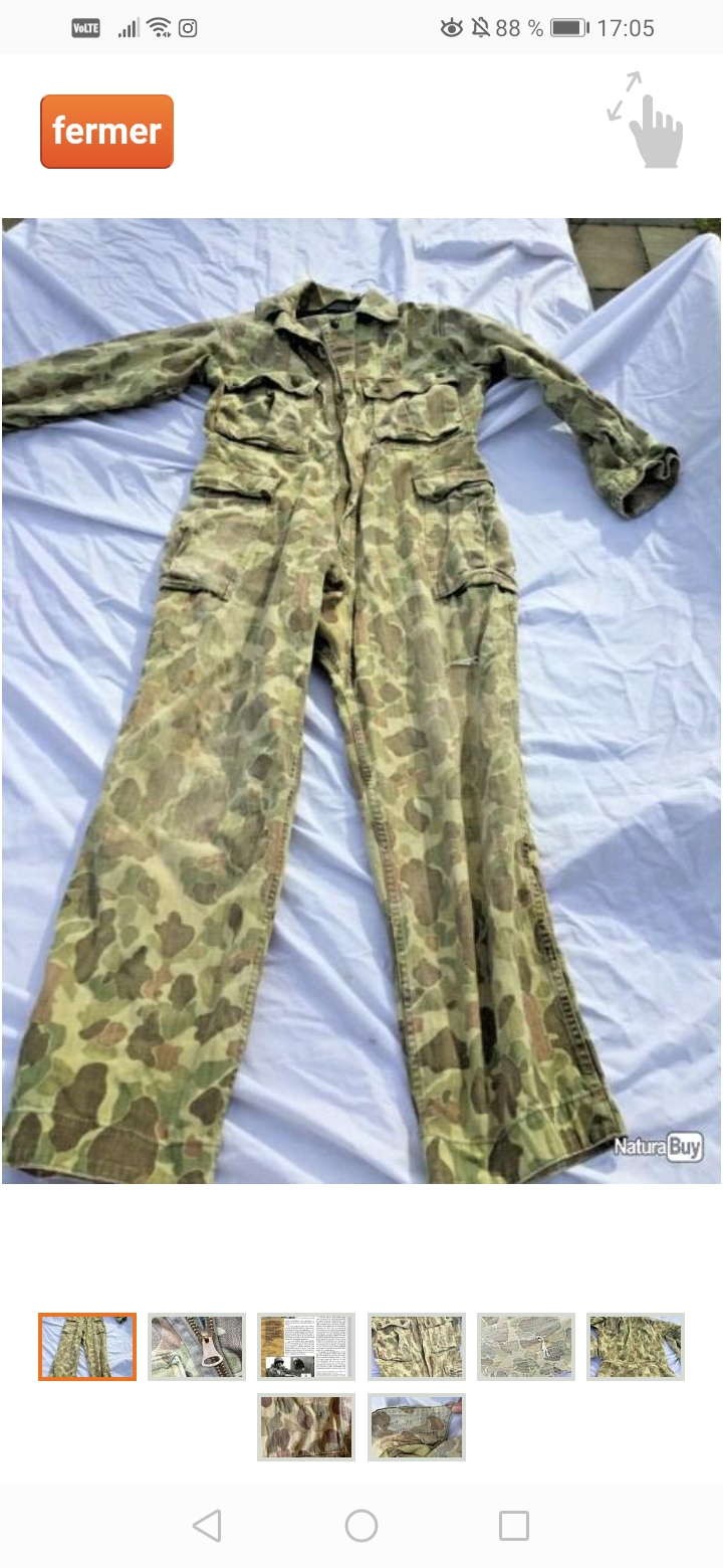 Tenue camouflage us  Screen24