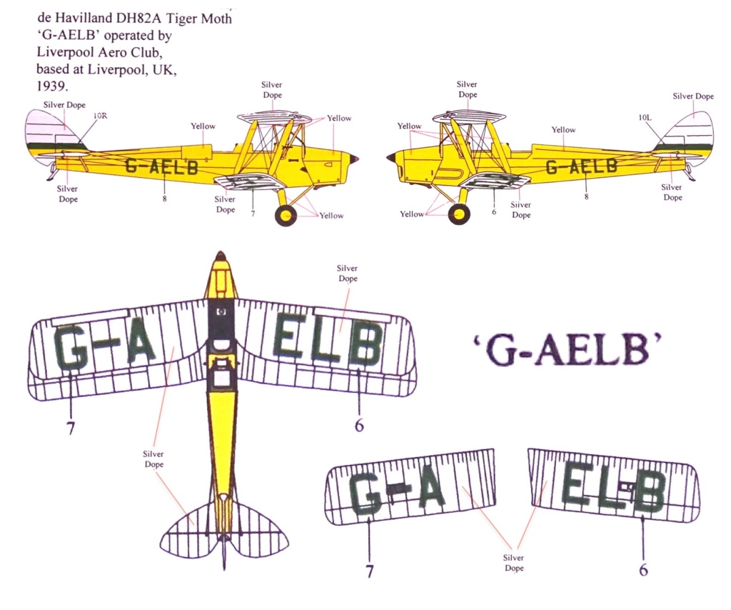 Construcción doble simultánea: dH-82A Tiger Moth de Airfix a 1/72. G-aelb10