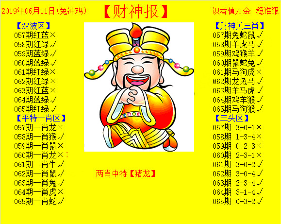 65期-<玄机图>-财神齐聚,助你成功:金财神.银财神.红财神.蓝财神.绿财神.平财神.女财神.紫财神.黄财神.青财神.. Hcs16