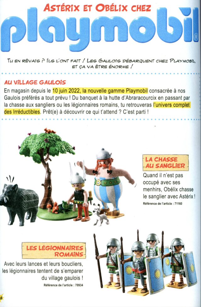 Astérix Max ! No 13 - Juin 2022 Les Playmobil Astérix Captu767