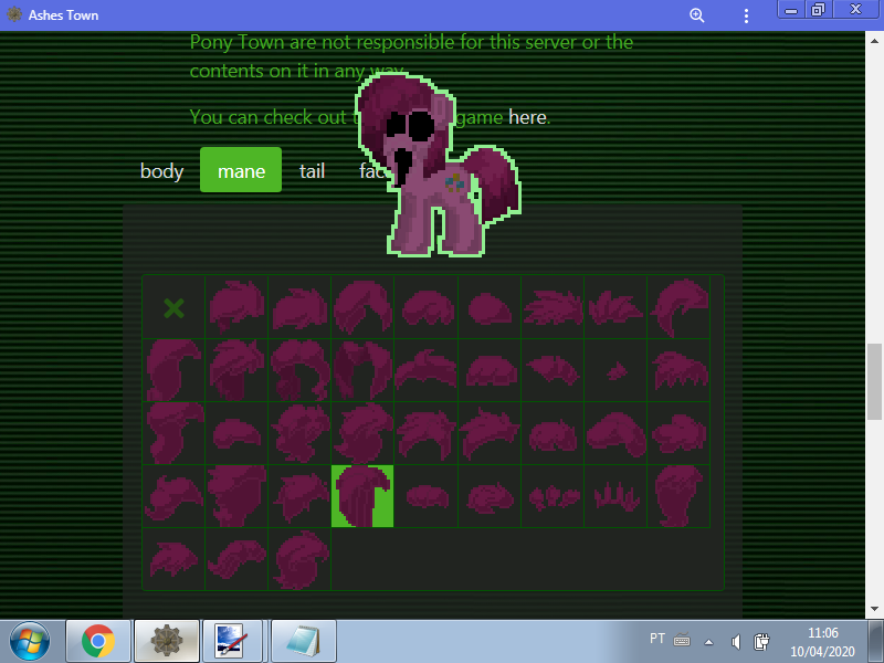 Tutorial como fazer a Pinkie Pie Creepy No Ashes Town! Pois_e10