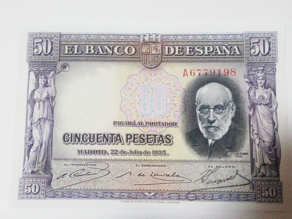 50 pesetas 1935 16030610