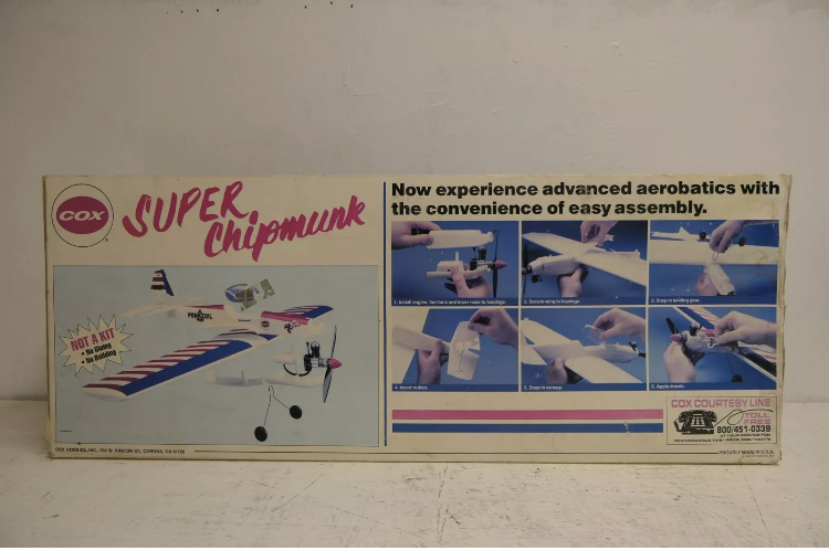 Cox Super Chipmunk Fuselage, Wing or Kit 87ef2010