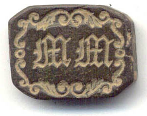Matriz de sello personal - s. XVI-XVIII Pesal_10