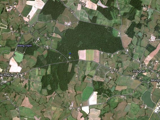 image satellite de Bresse... Avion-10