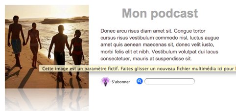 Description d'un podcast sur itunes Uuu10