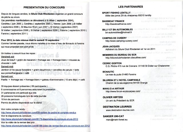 Compte rendu du concours silure du 15 septembre 2012 - Page 2 Conco186