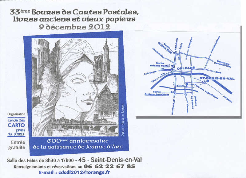 Salon de la carte postale dimanche 9 septembre à Beauvais. Bourse10