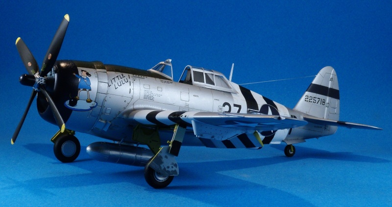 P-47 Little Lulu 405FG, 510FS Tamiya, 1/48 Dscn4410
